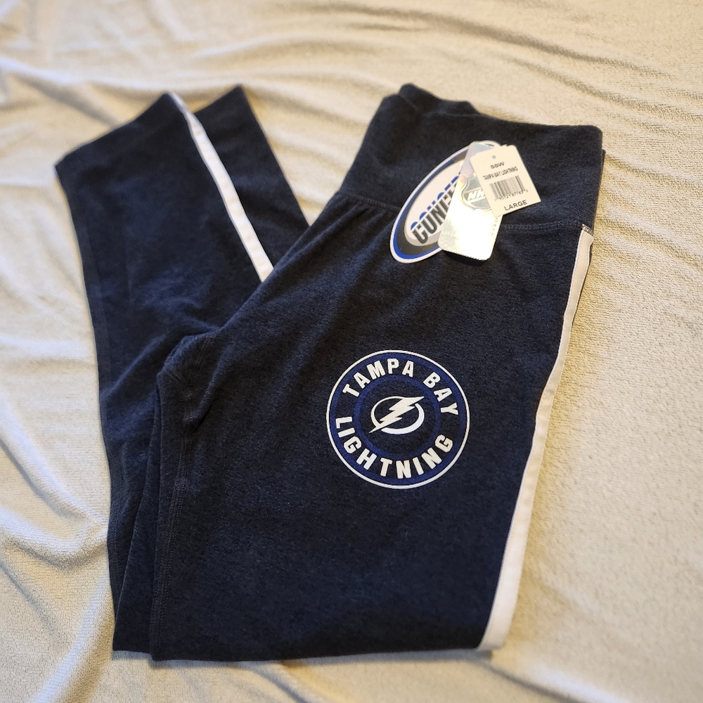 NWT NFL Tampa Bay Lightning Soft Leggings Large